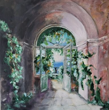 Venise - intérieur d'une maison envahie par les plantes