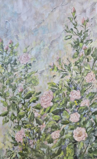 Rosier roses claires