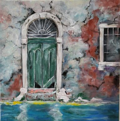 Venise - porte verte 